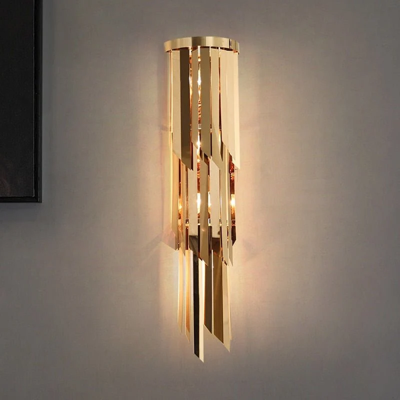 Kreativ Luksus Moderne Guld Væglampe Til Soveværelse Stue Belysningsarmatur Væglampe ATY Home Decor