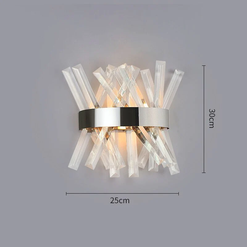 Krystal Væglampe Soveværelse Ved Siden af Guld Væglamper Badeværelse Led Væglampe ATY Home Decor