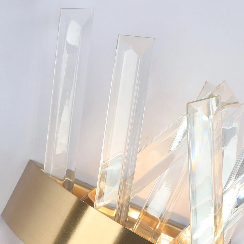 Krystal Væglampe Soveværelse Ved Siden af Guld Væglamper Badeværelse Led Væglampe ATY Home Decor