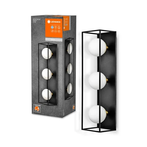 LEDVANCE DECOR Square 3XG9 IP44 500mm sort