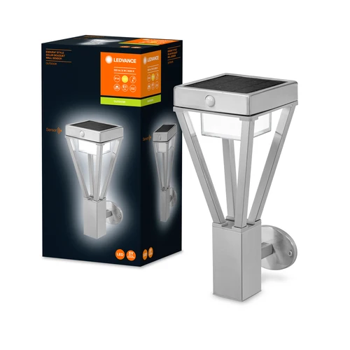 LEDVANCE ENDURA Style Bouquet Wall Sensor 550lm 6W/830 365mm stål