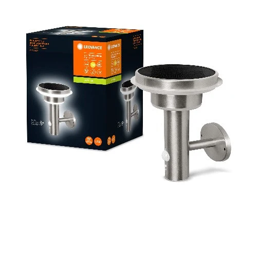 LEDVANCE ENDURA® Style Double Circle Solar LED-væglampe med sensor 6W / 3000K Varm hvid