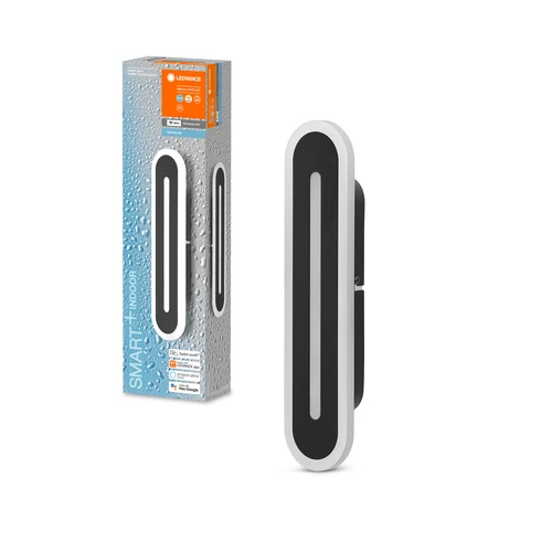LEDVANCE SMART+ Wall Orbis Bath 1200lm 13W/830-865 300x70mm sort IP44 WiFi
