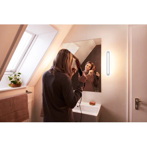 LEDVANCE SMART+ Wall Orbis Bath 1200lm 13W/830-865 300x70mm sort IP44 WiFi