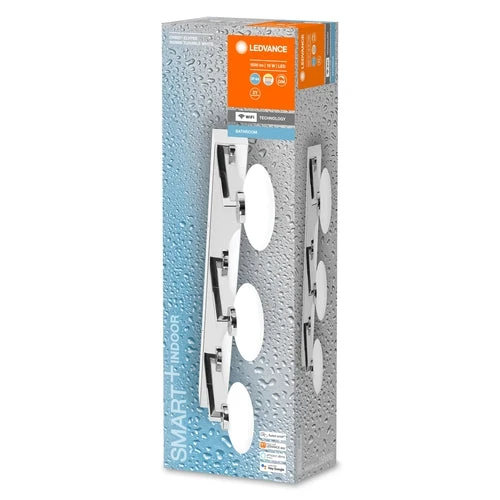 LEDVANCE SMART+ Wall Orbis Elypse 1500lm 18W/830-865 560mm krom IP44 WiFi