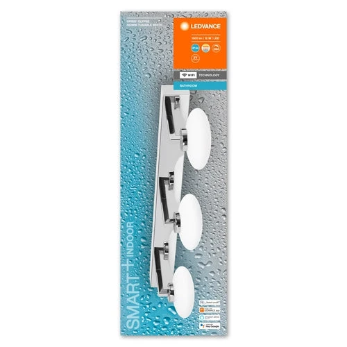 LEDVANCE SMART+ Wall Orbis Elypse 1500lm 18W/830-865 560mm krom IP44 WiFi
