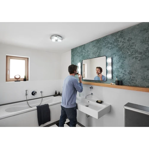 LEDVANCE SMART+ Wall Orbis Round 1800lm 18W/830-865 480mm krom IP44 WiFi
