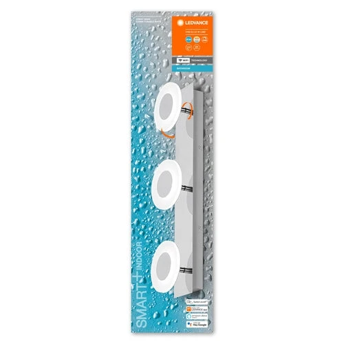 LEDVANCE SMART+ Wall Orbis Wave 2100lm 21W/830-865 520mm krom IP44 WiFi