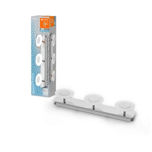 LEDVANCE SMART+ Wall Orbis Wave 2100lm 21W/830-865 520mm krom IP44 WiFi