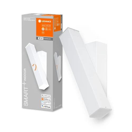 LEDVANCE WiFi SMART+ ORBIS CROSS LED-væglampe 30,9x10,6 cm Tunable White 12W / 2700-6500K hvid