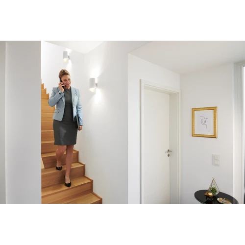 LEDVANCE Wifi SMART+ ORBIS TWIST LED-væglampe 23x12,7cm Tunable White 12W / 3000-6500K hvid
