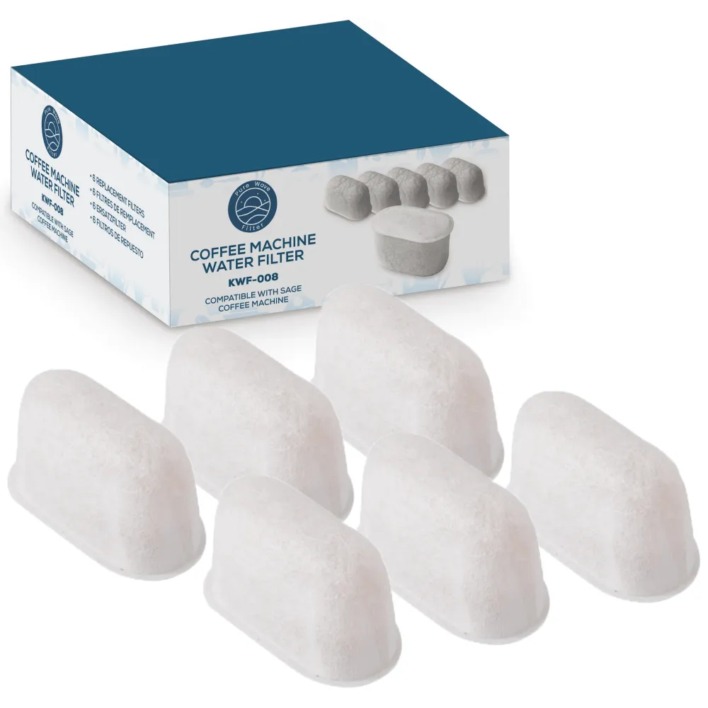 6 Stk Vandfilter Kompatible Med Sage/Ninja Af Kul - Pure Wave KWF-008