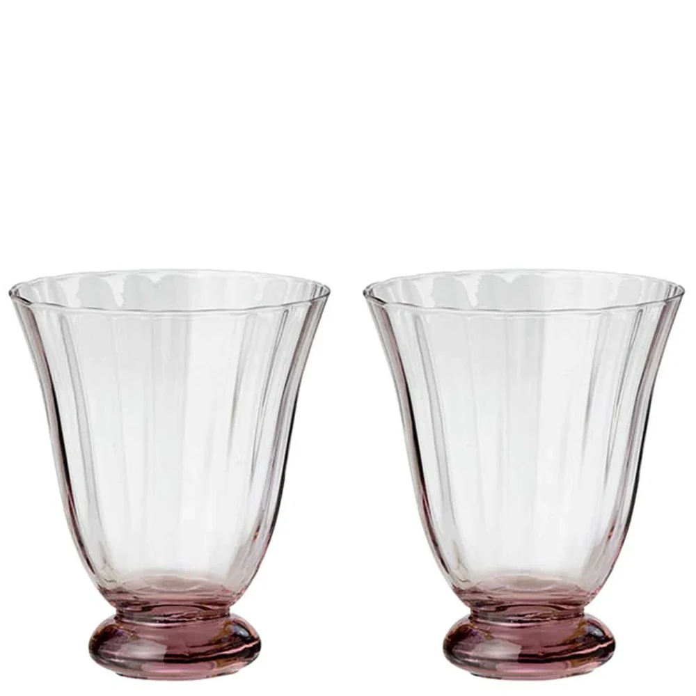 Bungalow Vandglas Trellis blush 2stk