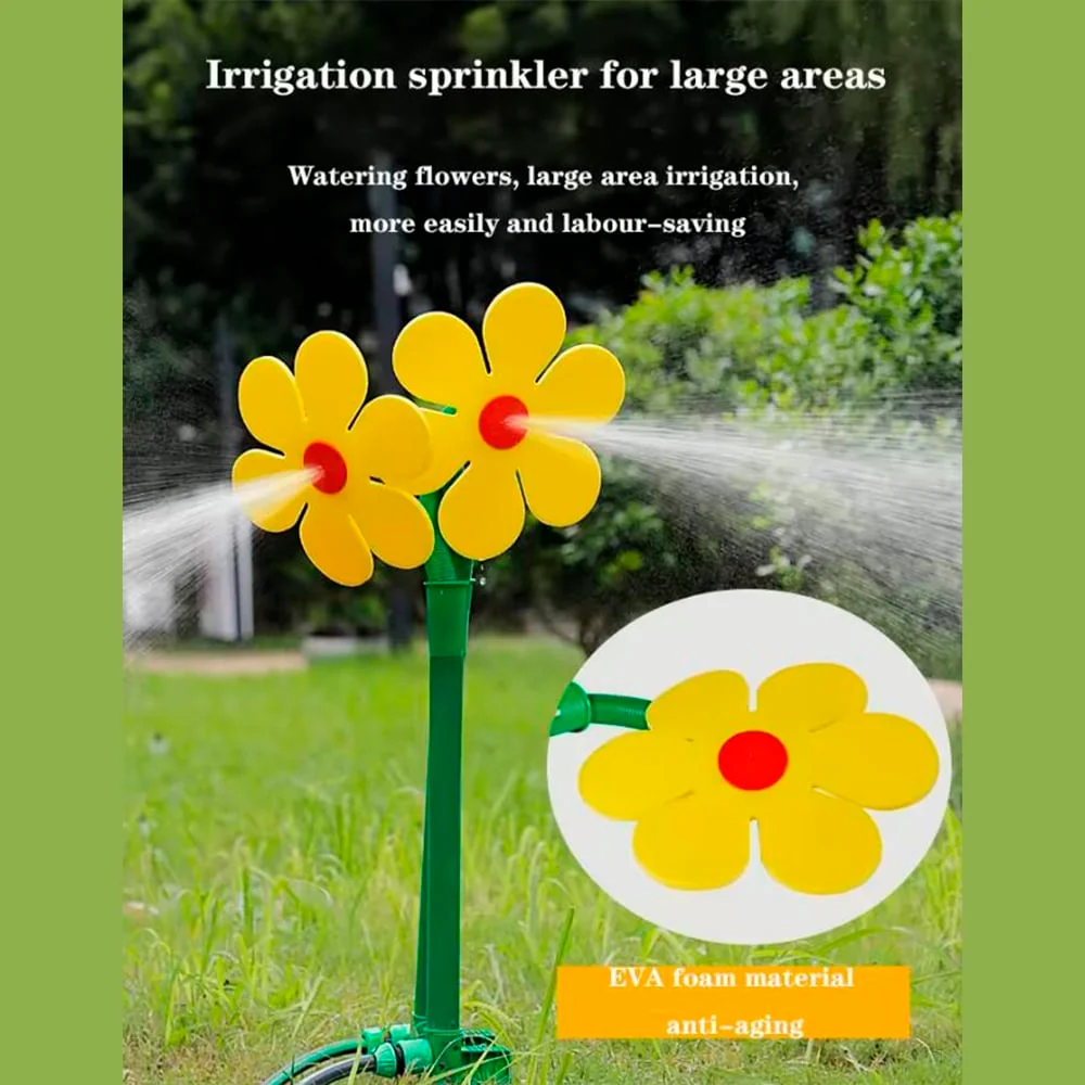 Blomsterformet sprinkler - dekorativ & effektiv