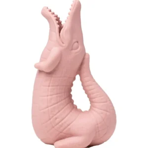 Scrunch Sandleg Vandkande krokodille - Rosa