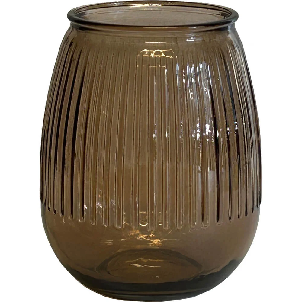 Aniston vase - mocca