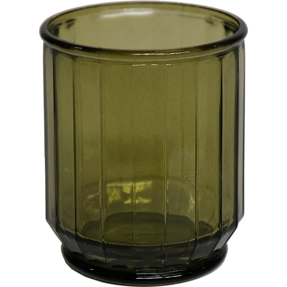Edge vase/skjuler - olivengrøn