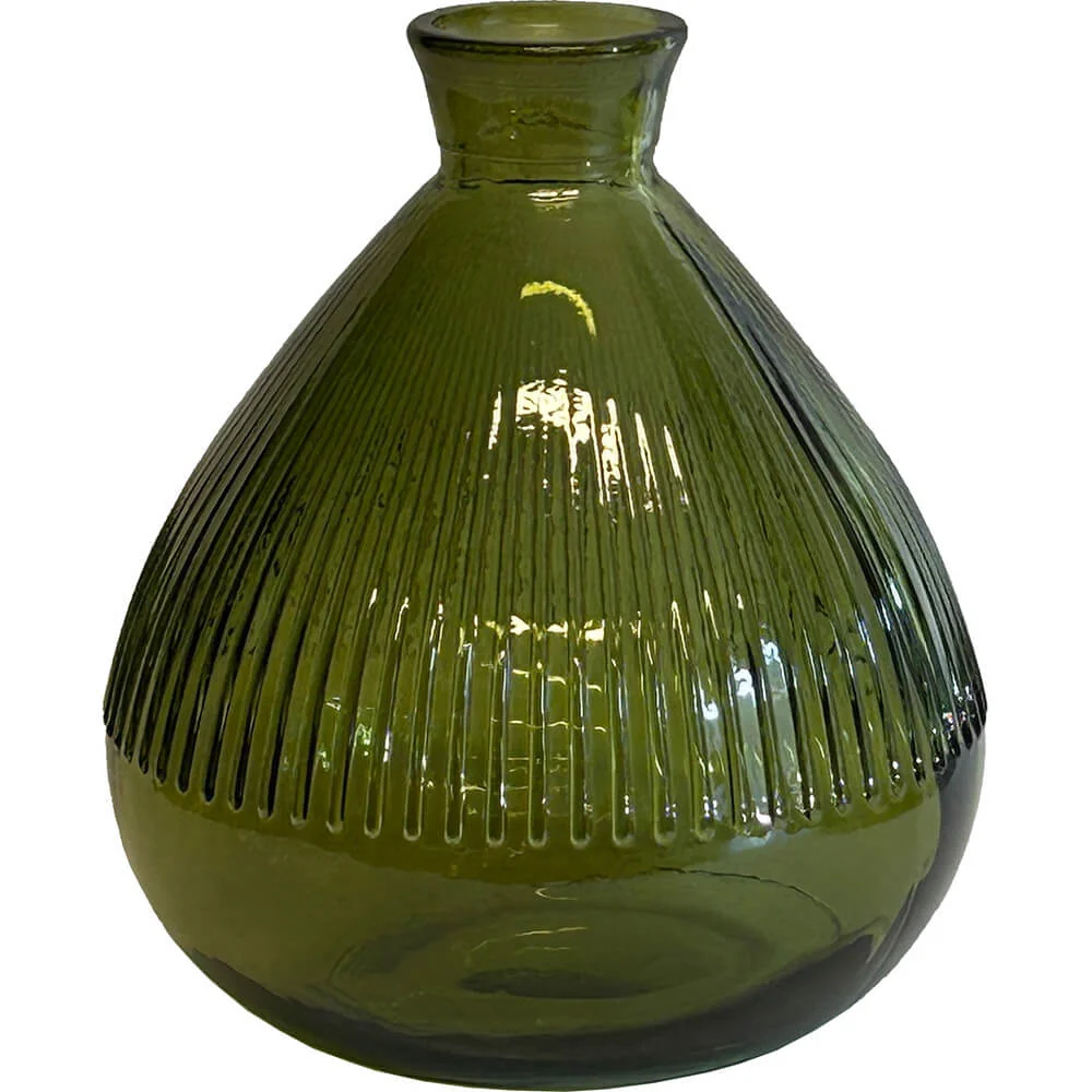 Keaton vase - olivengrøn