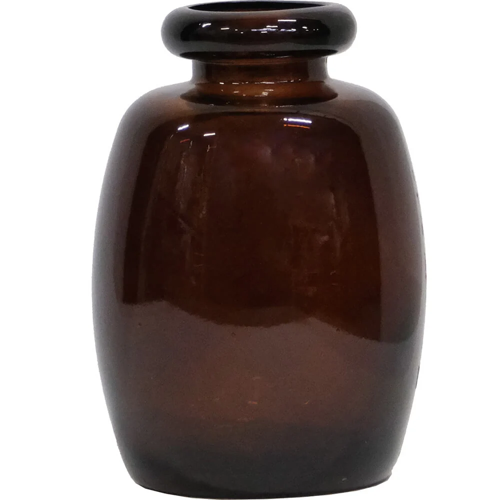 Shape glasvase S - chokolade