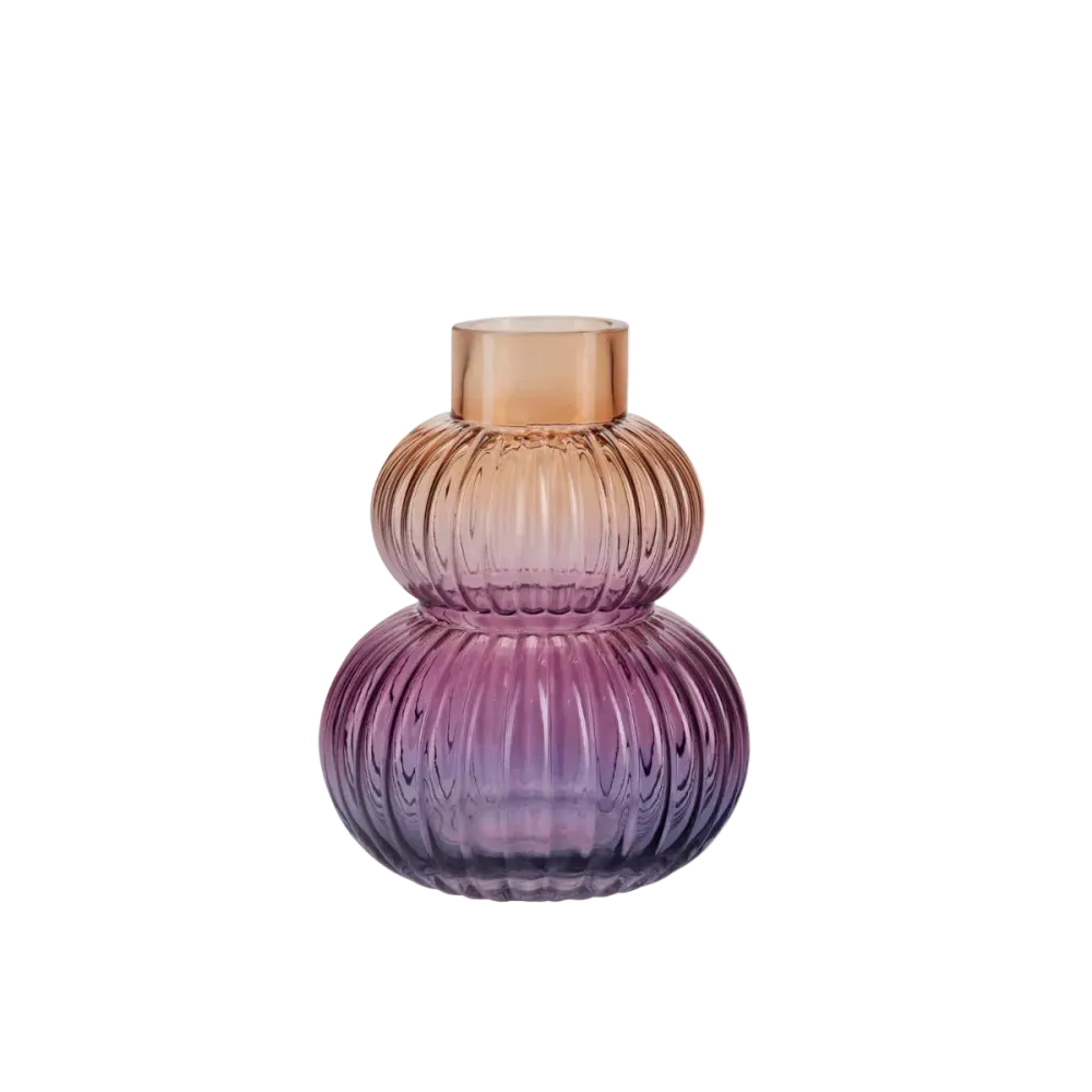 Cozy Living - Vase Lilla og lyserød