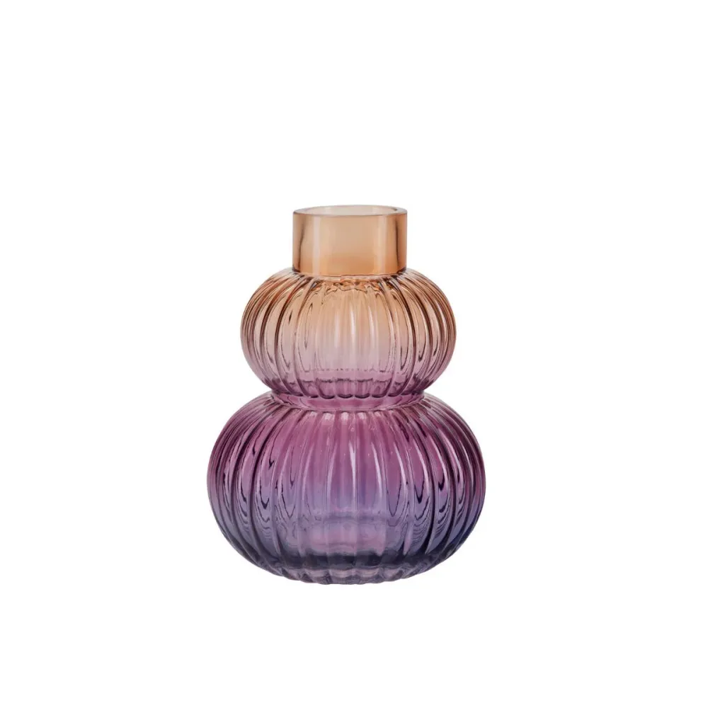 Cozy Living - Vase Lilla og lyserød