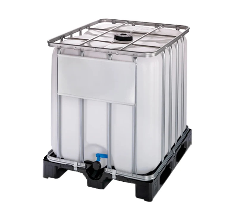 Palletank med plastpalle - 800 Liter
