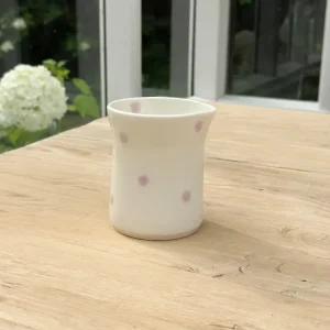 Ann-Louise Roman mælkekande rosa prikker