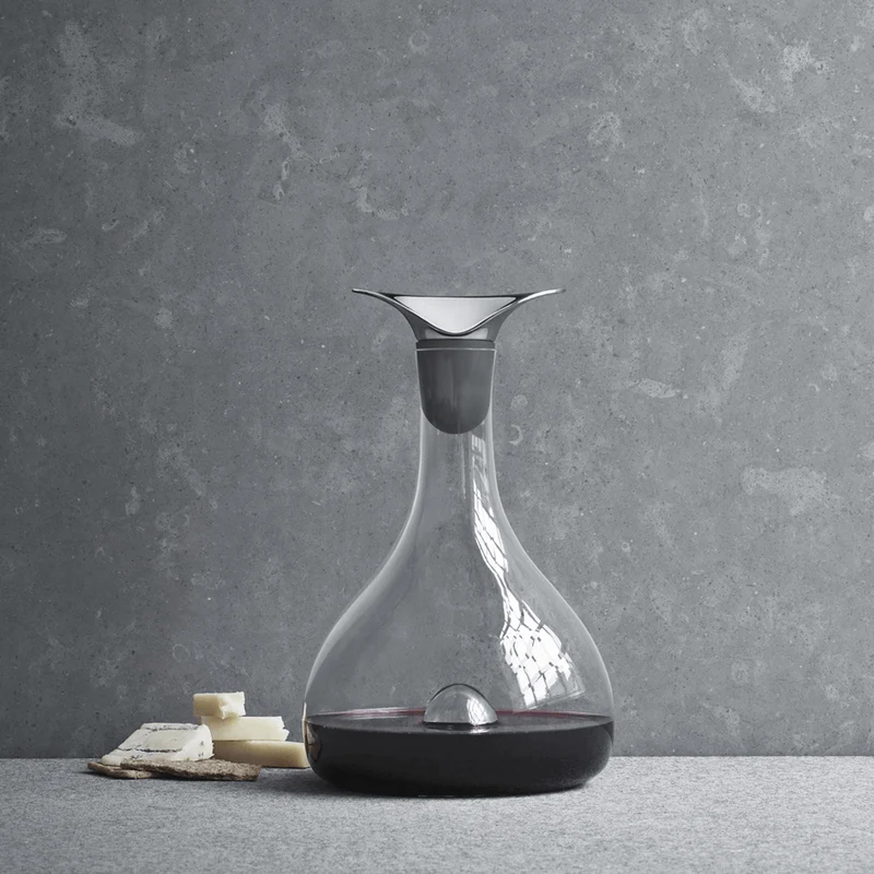 Georg Jensen - Vinkaraffel - Pletresistent og glas Wine Enthusiasts