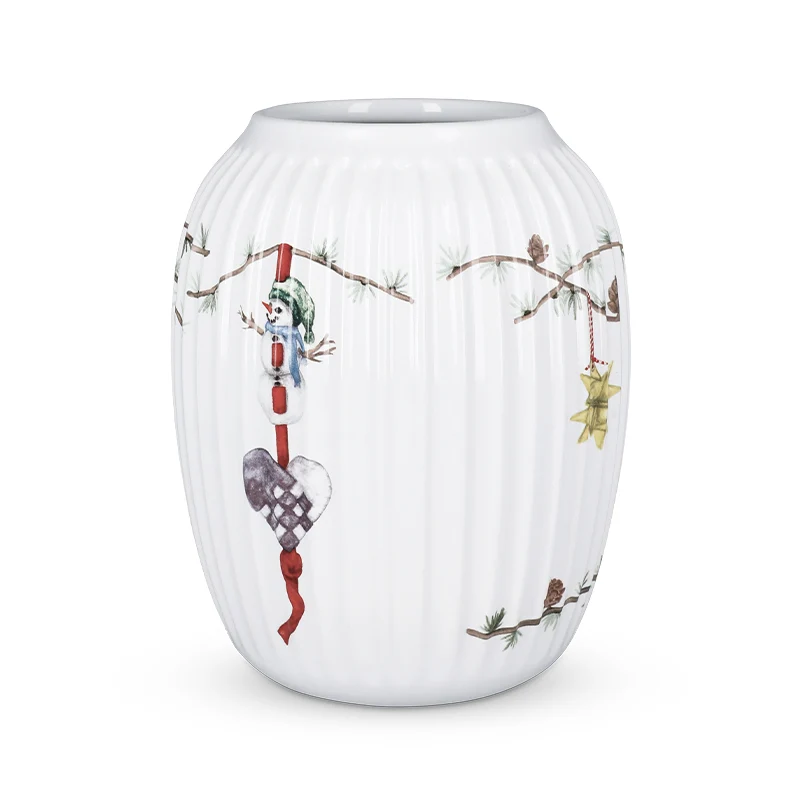 Hammershøi Christmas 2025 julevase kridt H21 cm
