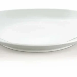 Pillivuyt oval steaktallerken rummelig 29,5 x 25 cm.