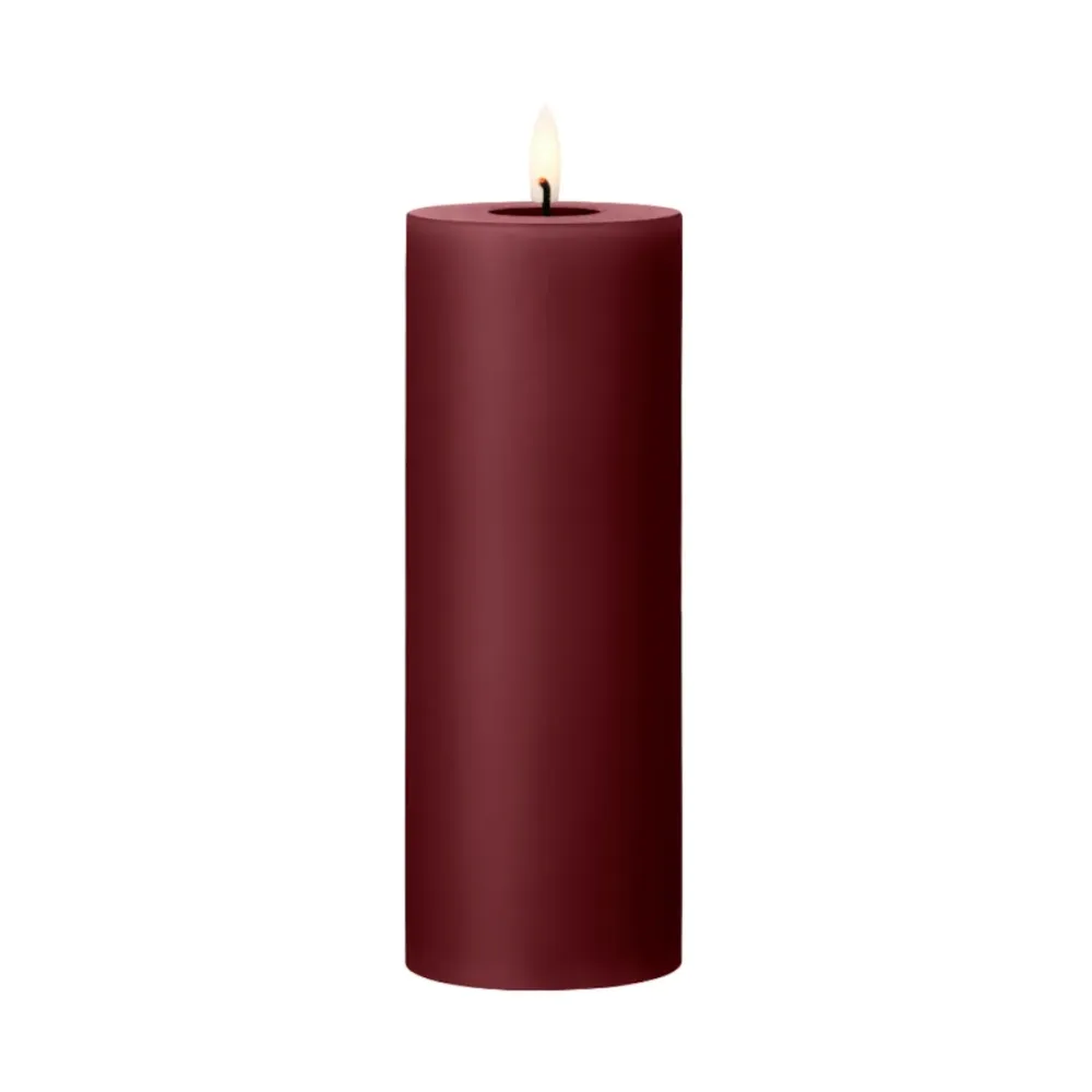 Professional Sommelier Grade ester & erik LED bloklys - deep wine - 20 cm