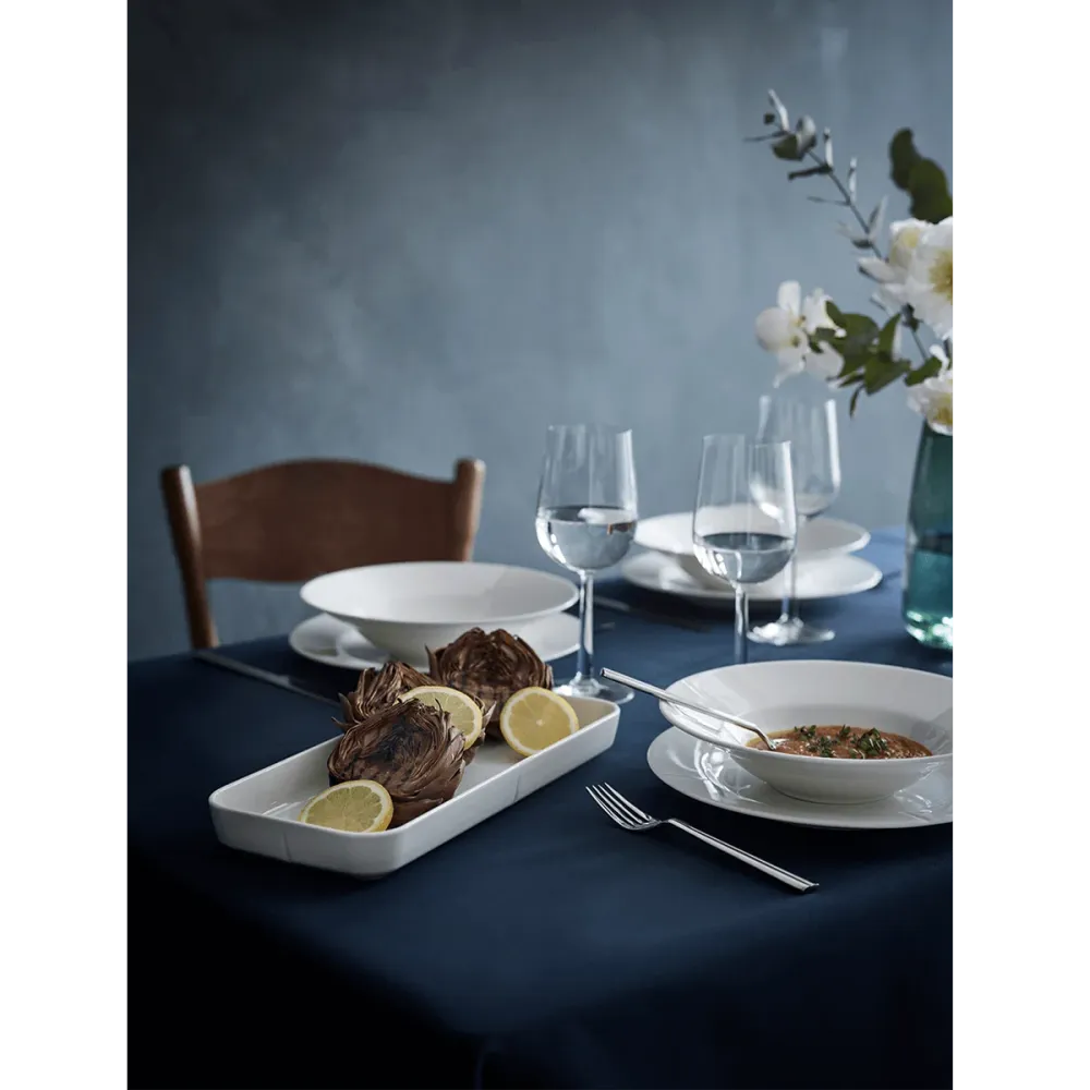 Rosendahl - GRAND CRU - Dyb Tallerken, Snow Ø25