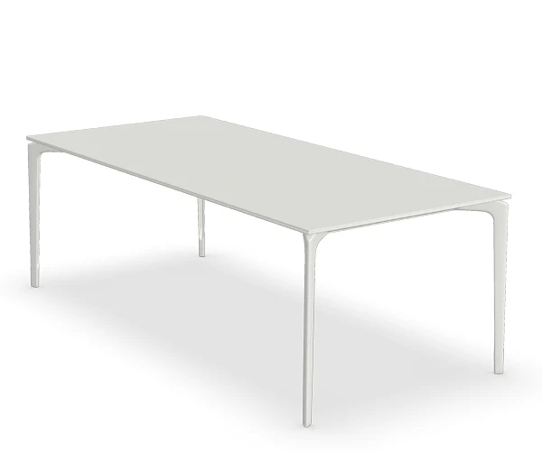 Stable Design AllSize Spisebord - 301x101cm - Hvid Aluminium