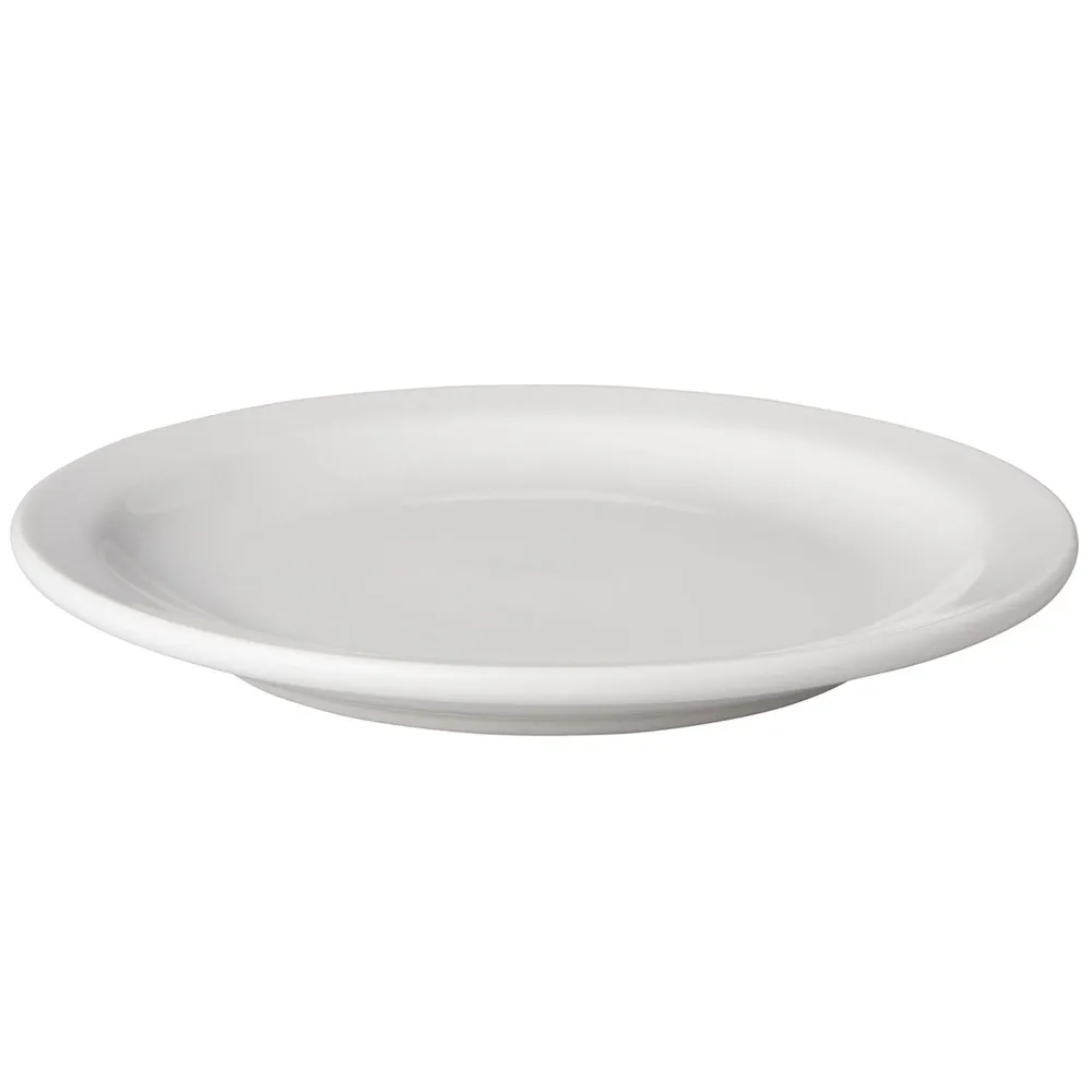 (12 stk.) Flad tallerken Mammoet - Ø 16 cm - Kridt