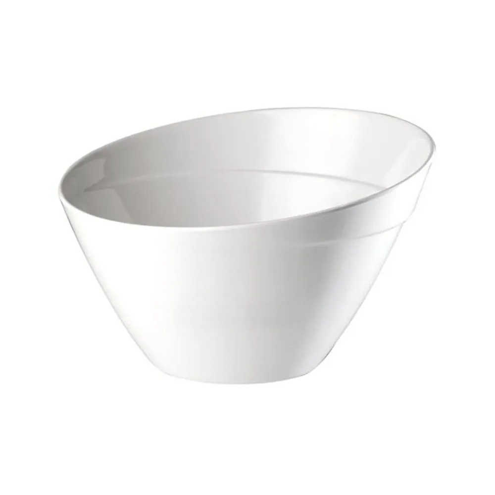(6 stk.) Skål - BALANCE - Melamin - 1,5 Liter - Ø 210 mm - Snow