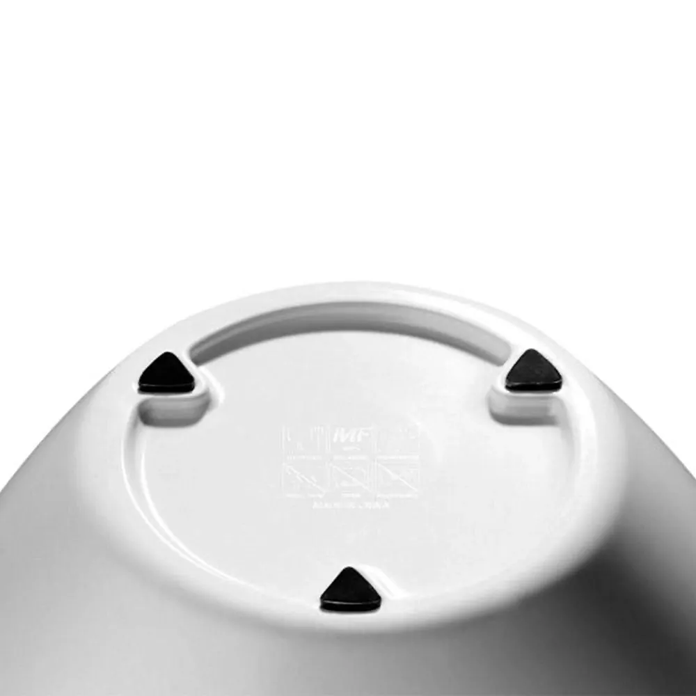 (6 stk.) Skål - BALANCE - Melamin - 1,5 Liter - Ø 210 mm - Snow