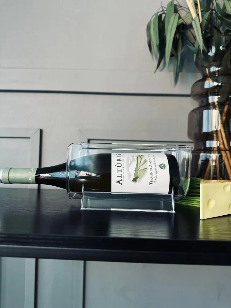 Vacuum Seal Opbevaring til dåser eller vin - Stabelbar