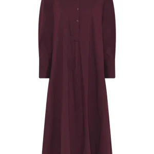 Vacuum Seal La Rouge Kamilla Shirt Dress - Wine