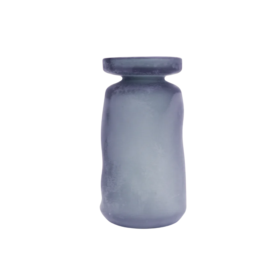 Villa Collection - Vase Ist Grå Glas (15 x 29cm)