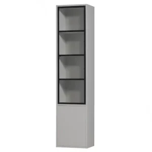 vtwonen Standard vitrineskab - 230x53x40 - mist