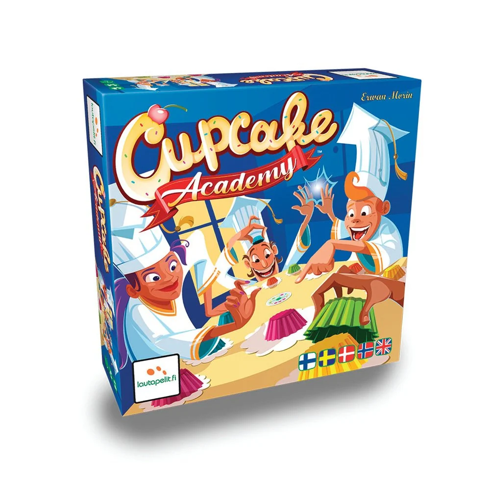 Cupcake Academy samarbejdsspillet - Spilbræt - Fra 8 år