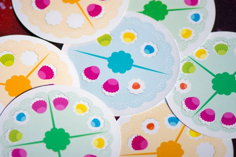 Cupcake Academy samarbejdsspillet - Spilbræt - Fra 8 år