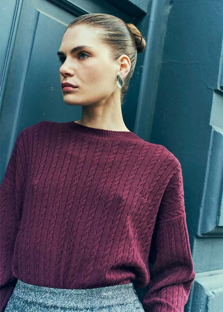 Dual Zone CPH Muse Casha Pullover - Windsor Wine