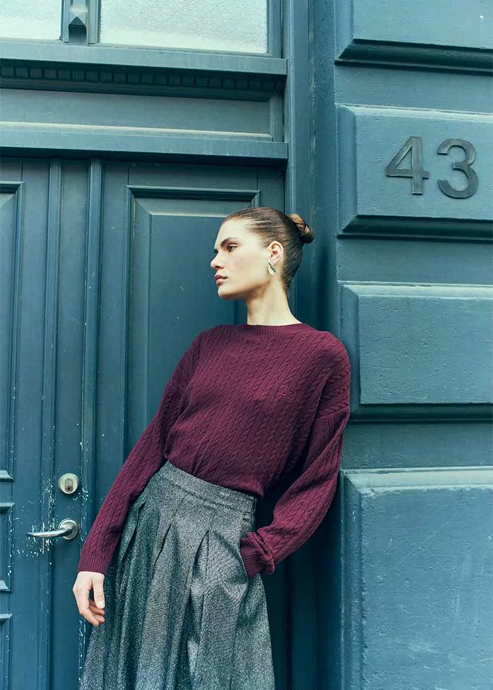 Dual Zone CPH Muse Casha Pullover - Windsor Wine