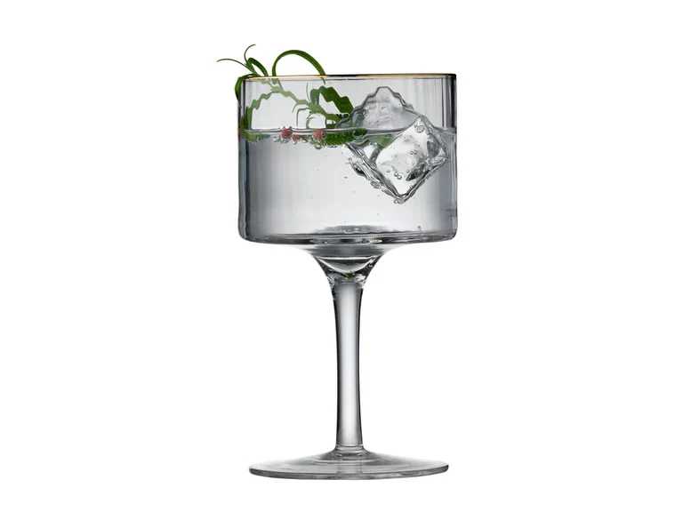 Lyngby Glas - Palermo Golden Gin & tonic-glas 32 cl - 4 stk