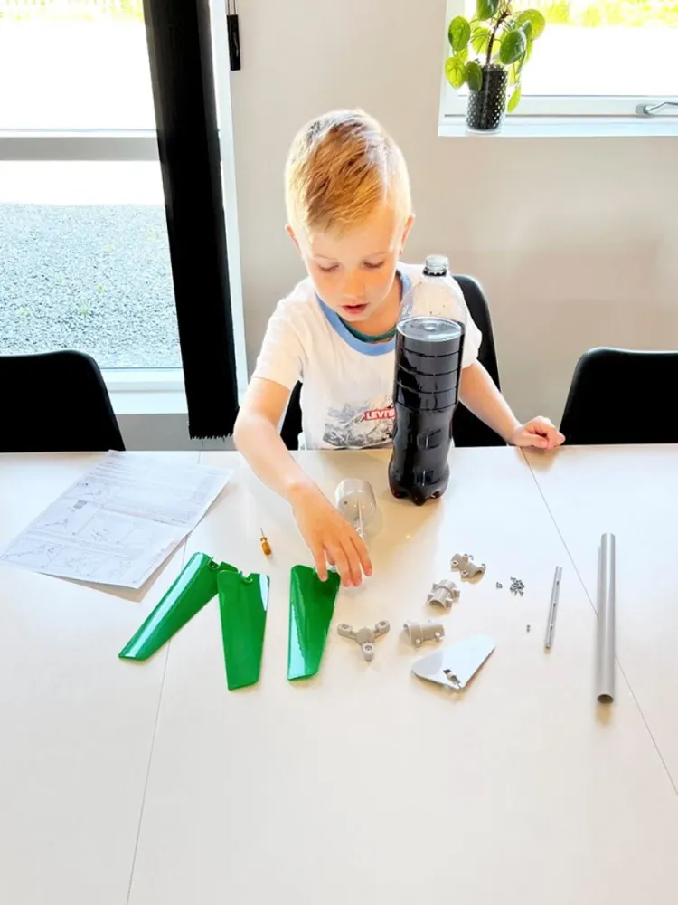 4M Mint Science - Byg-din-egen Vindmølle - Fra 5 år.