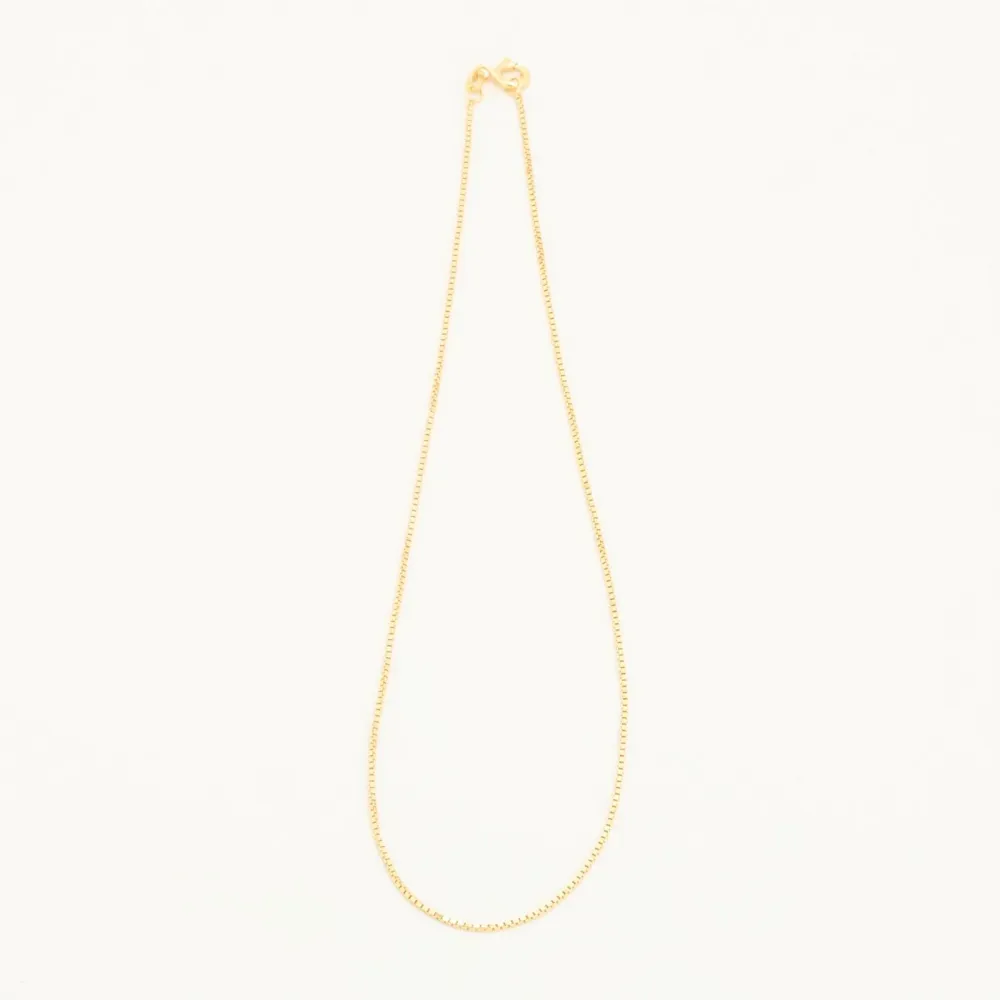 Venezia Halskæde i 14K guld, 36.5 cm, 2.47 g