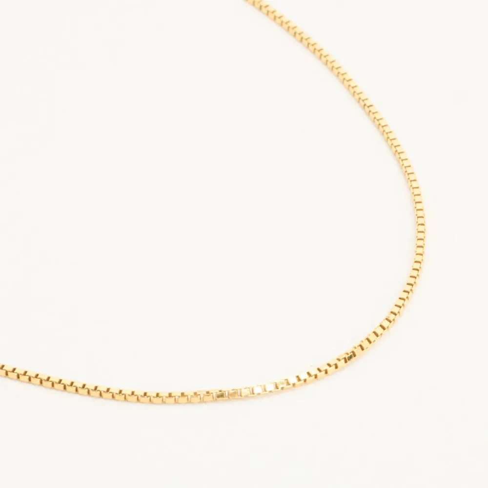 Venezia Halskæde i 14K guld, 36.5 cm, 2.47 g