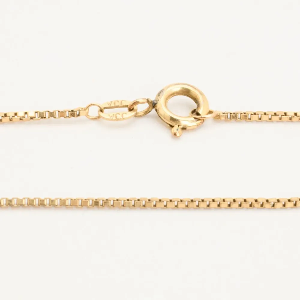 Venezia Halskæde i 8K guld, 37.5 cm, 2.05 g