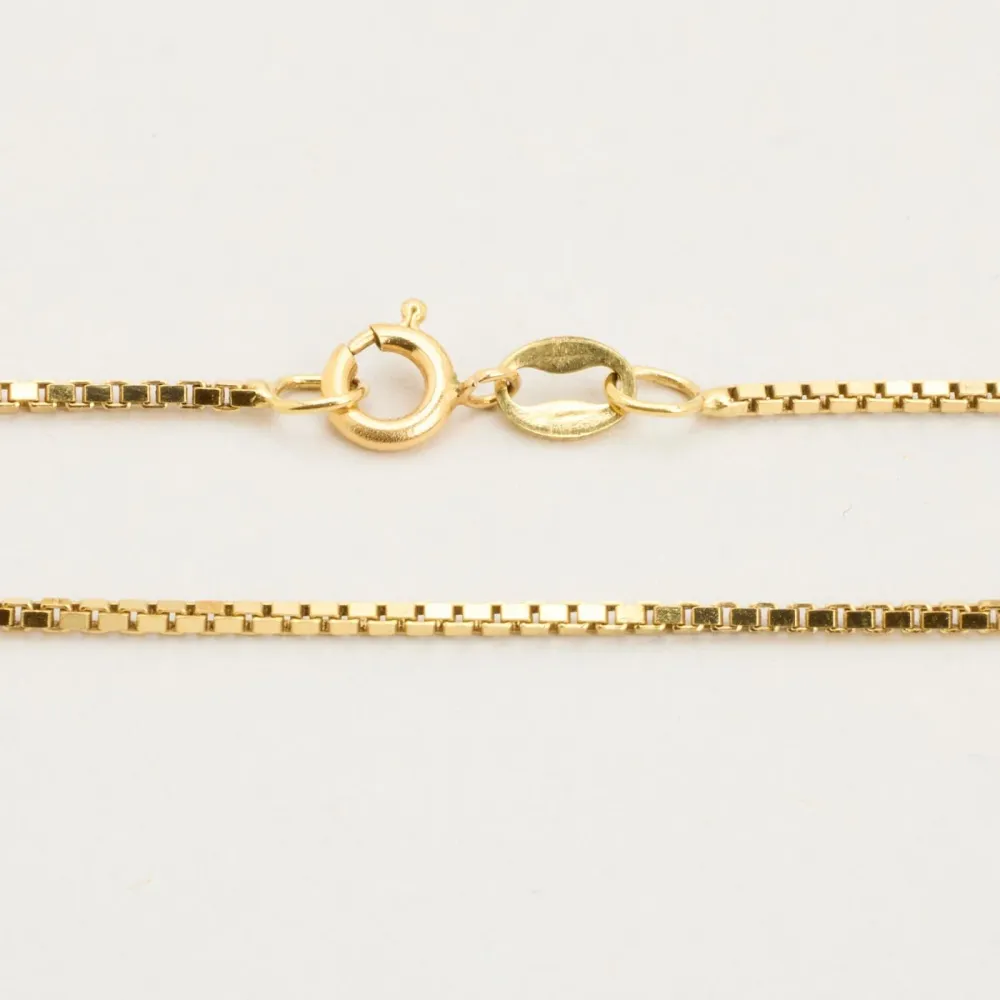 Venezia Halskæde i 8K guld, 45.5 cm, 3.58 g
